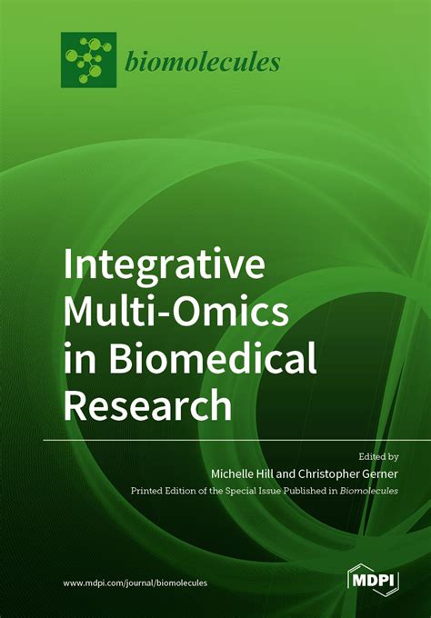 Integrative Multi Omics In Biomedical Research Mdpi Books