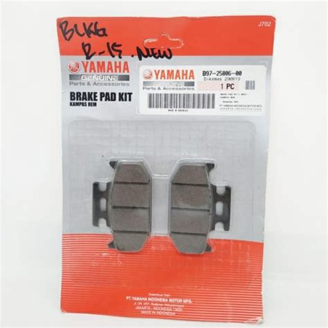 Jual Yamaha Kampas Rem Cakram Belakang R15 New R 15 New Diskpad Dispad
