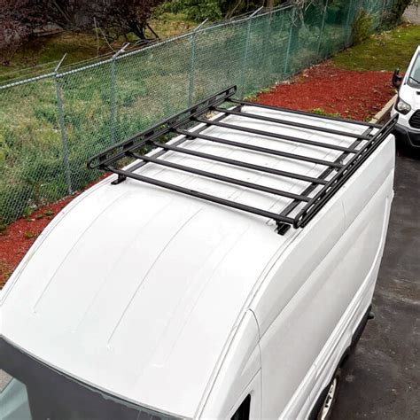 H21 Ladder Roof Rack For Ford Transit 2015 On 148 High Roof Vantech