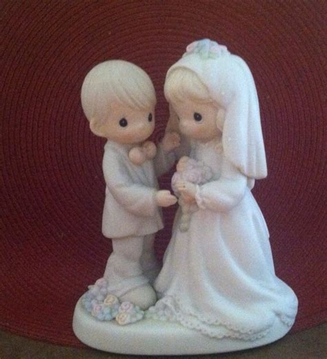 Precious Moments 1994 Bride And Groom Figurine By Thehappyvibe
