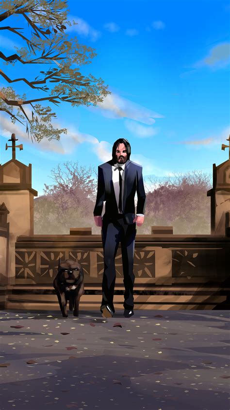 1080x1920 John Wick 2020 Artwork 4k Iphone 76s6 Plus Pixel Xl One