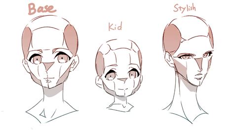 How To Draw Face With Anime Anatomyfrom Youtube By Airbax On Deviantart