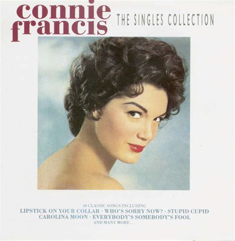 Connie Francis Cd The Singles Collection Cd Bear Family Records