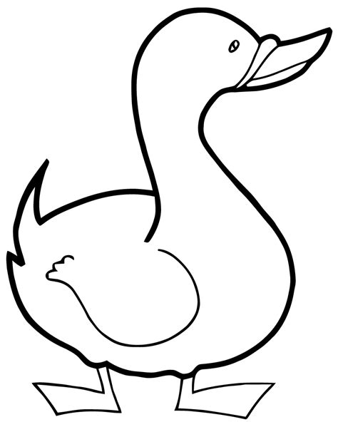 Lista 105 Foto Dibujo De Un Pato Para Colorear Lleno