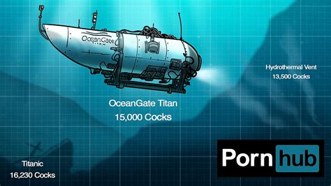 Pornhub Releases Graphic Illustrating Depth Of Submersible Compared With Inch Cock