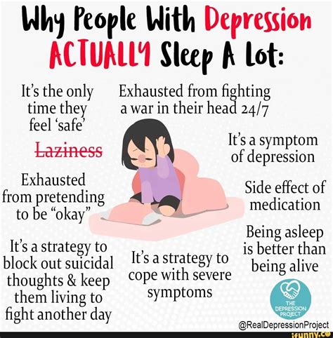 Why People With Depression Actuall4 Sleep A Lot Its The Only