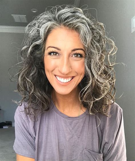 pin by cboucher on grey transition natural gray hair 2nd day hair hair