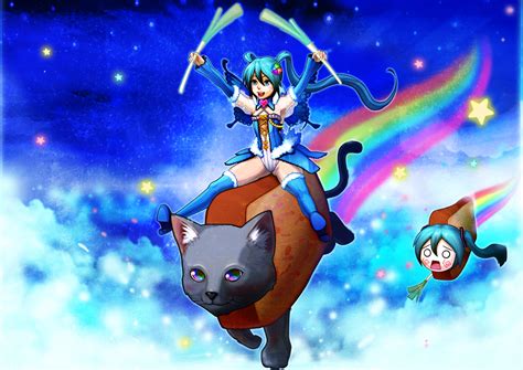Miku Hatsune X Nyan Cat By Cielociel On Deviantart