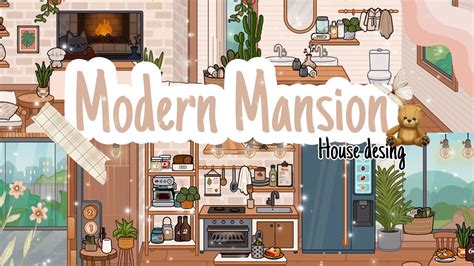 toca boca house ideas modern mansion
