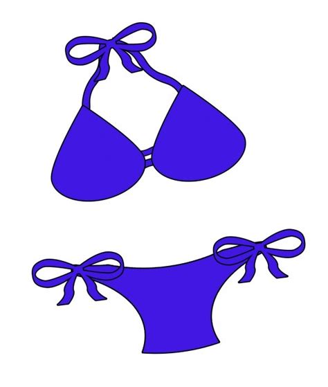 Clipart Maillot De Bain Bikini Bottoms Stock Illustrations Bikini