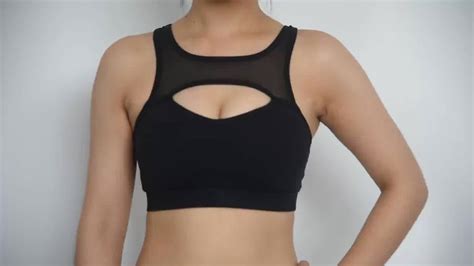 Wholesale Ladies Fitness Sports Bra Active Wear Custom Sexy Mesh Women Yoga Bra Buy Yoga Bra