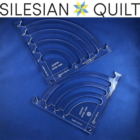 Template For Quilting Quarter Circle 2 Ruler Quilts Ruler Machine