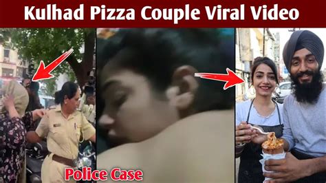 Kulhad Pizza Couple Viral Video Today Kulhad Pizza Couple News Kulhad Pizza Couple Video