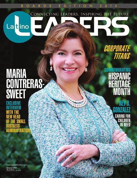 Latino Leaders Magazine | September 2014 by Latino Leaders - Issuu
