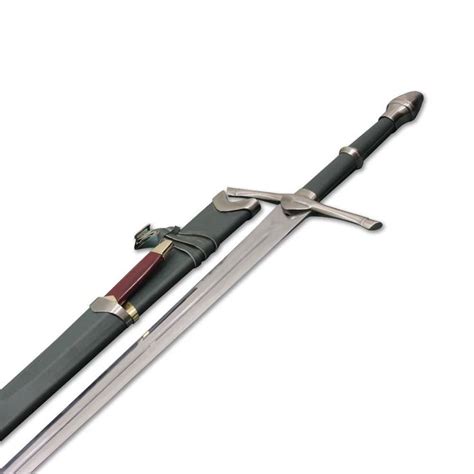 Lord Of The Ring Strider Swords Carried By Strider The Ranger Green