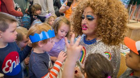 Drag Queen Reads Stories To Children At Wisconsin Library