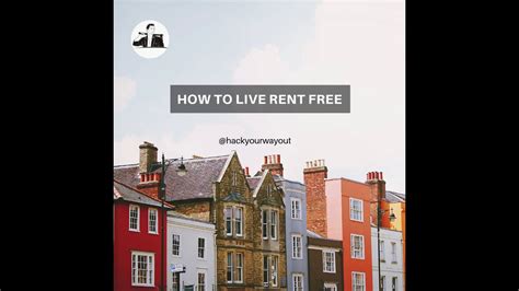 How to live rent free - YouTube