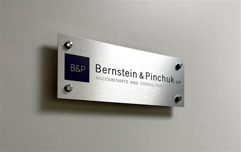 Brushed Aluminum Signs Brushed Metal Signage Square Signs