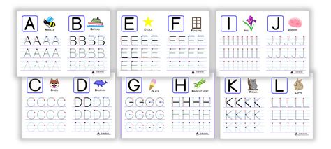 Piste Graphique Alphabet Majuscule Tracer Des Lettres Alphabet Images