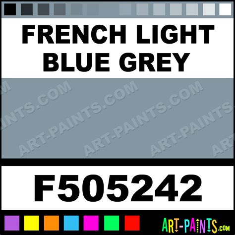 French Light Blue Grey Model Metal Paints And Metallic Paints F505242