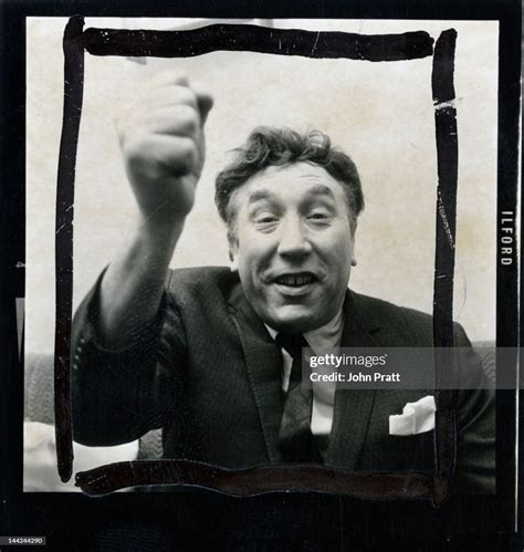 English Actor And Comedian Frankie Howerd At His Home In London 1st