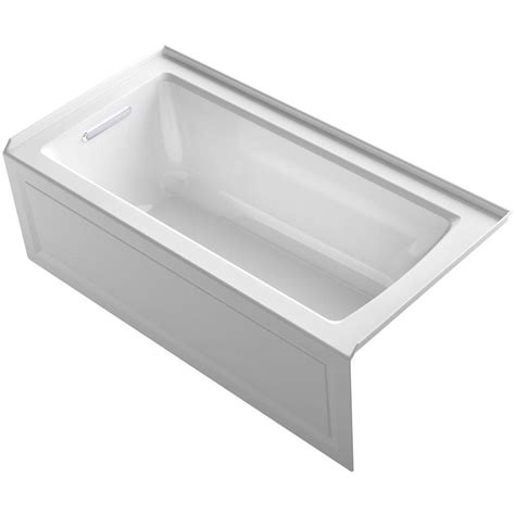 You can easily compare and choose from the 10 best kohler drop in soaking tubs for you. KOHLER Archer 5 ft. Left Drain Soaking Tub in White-K-1946 ...
