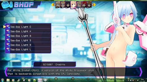 Hyperdimension Neptunia ReBirth3 Nude Mod Ready For Streaking Sankaku