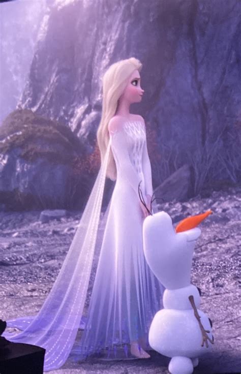 Elsa Frozen 2 Wallpaper White Dress Jump In The Firee