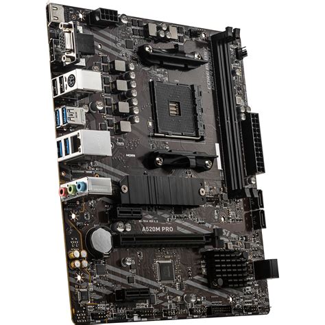 Msi A520m Pro Am4 Micro Atx Motherboard A520m Pro Bandh Photo Video