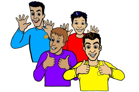 The Cartoon Wiggles In Wrong Shirts By Abc90sfan On Deviantart