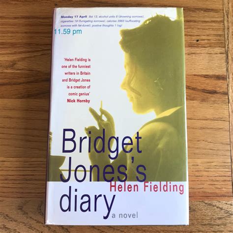 Bridget Joness Diary By Fielding Helen Hard Cover 1996 First