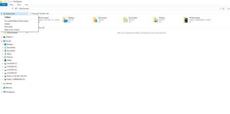 How To Remove Recent Files Frequent Folders In Windows 10 File Explorer