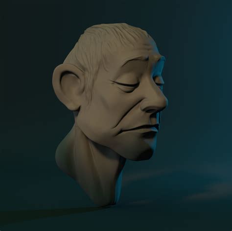 Danny Head Study 3d Cgtrader