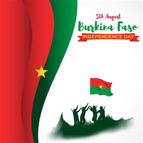 Premium Vector Vector Illustration For Burkina Faso Independence Day
