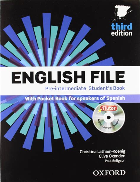 English File 3rd Edition Pre Intermediate Students Book Workbook
