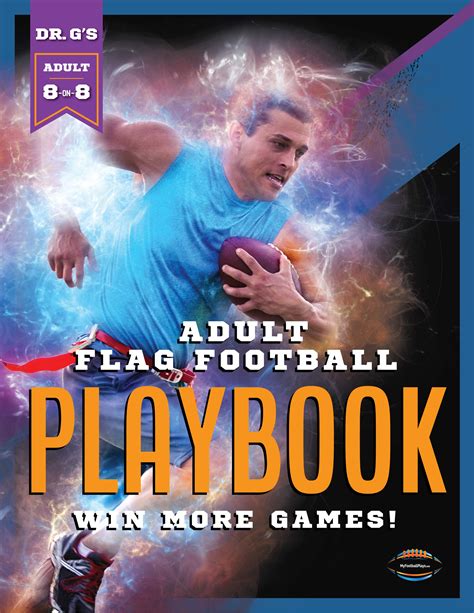 8 On 8 Flag Football Plays Flag Football Playbooks Instant Pdf Dow