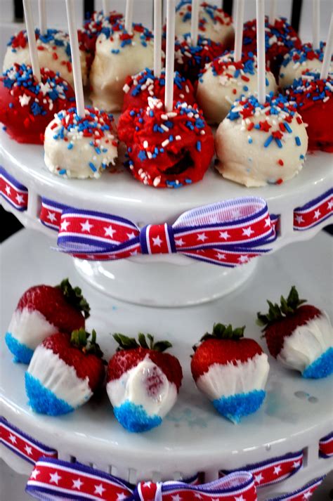 Patriotic Fourth Of July Candy Dessert Buffet Desserts Fourth Of July