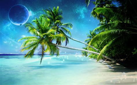 Nature Animated Wallpaper Hd For Desktop With Beautiful Beach And