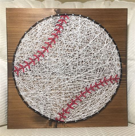 Baseball String Art Sports Order From Kiwistrings On Etsy