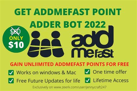 I Will Give You A Powerful Addmefast Bot To Get Unlimited Addmefast