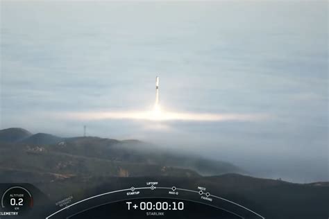 Spacex Launches From Vandenberg Space Base The Santa Barbara Independent