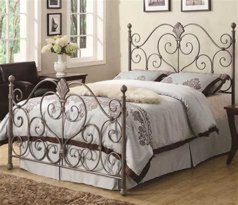 Your insider's guide for sourcing home furnishing products. Swirl silver bed frame | Remodeling Home Designs | Iron ...