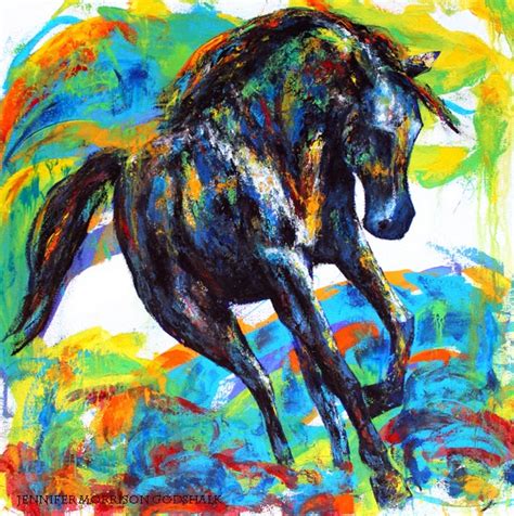 Abstract Horse Paintings Abstract And Contemporary Horse