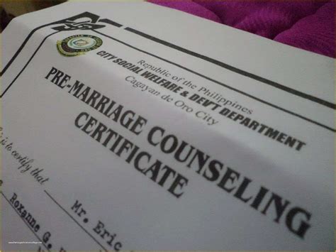 Free Marriage Counseling Certificate Template Marriage Counseling Certificate Templatelately