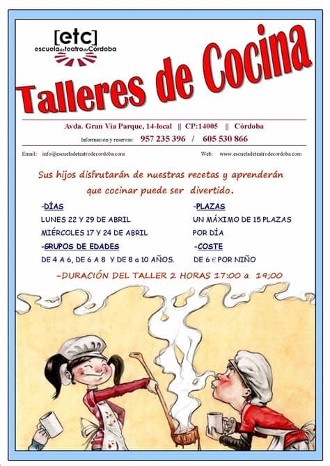 Incorpora fácilmente la dieta vegana en tu día a día! Grupo Cultural Córdoba: TALLER DE COCINA PARA NIÑOS
