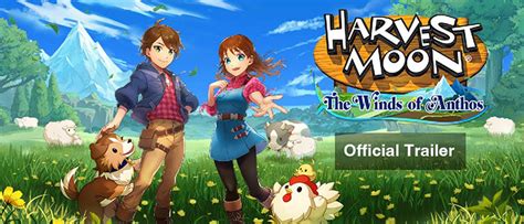 Harvest Moon The Winds Of Anthos Unveils Its First Official Trailer Nintendo Switch