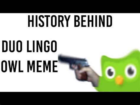 History Behind Duo Lingo Owl Meme Meme Explained Evil Duolingo Owl