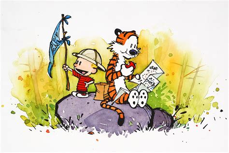 Calvin And Hobbes Travel Poster Uncle Poster