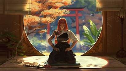 Asian Meditation 4k Warrior Wallpapers Backgrounds Artstation