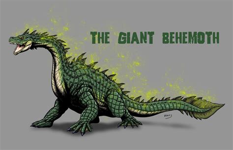 Kaiju Revamp The Giant Behemoth By Bracey100 On Deviantart Giant